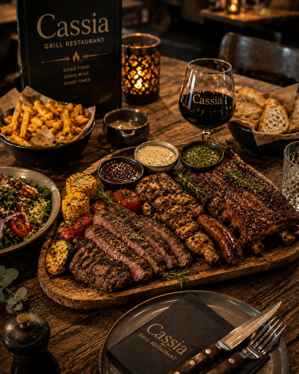 Lunchen bij Cassia